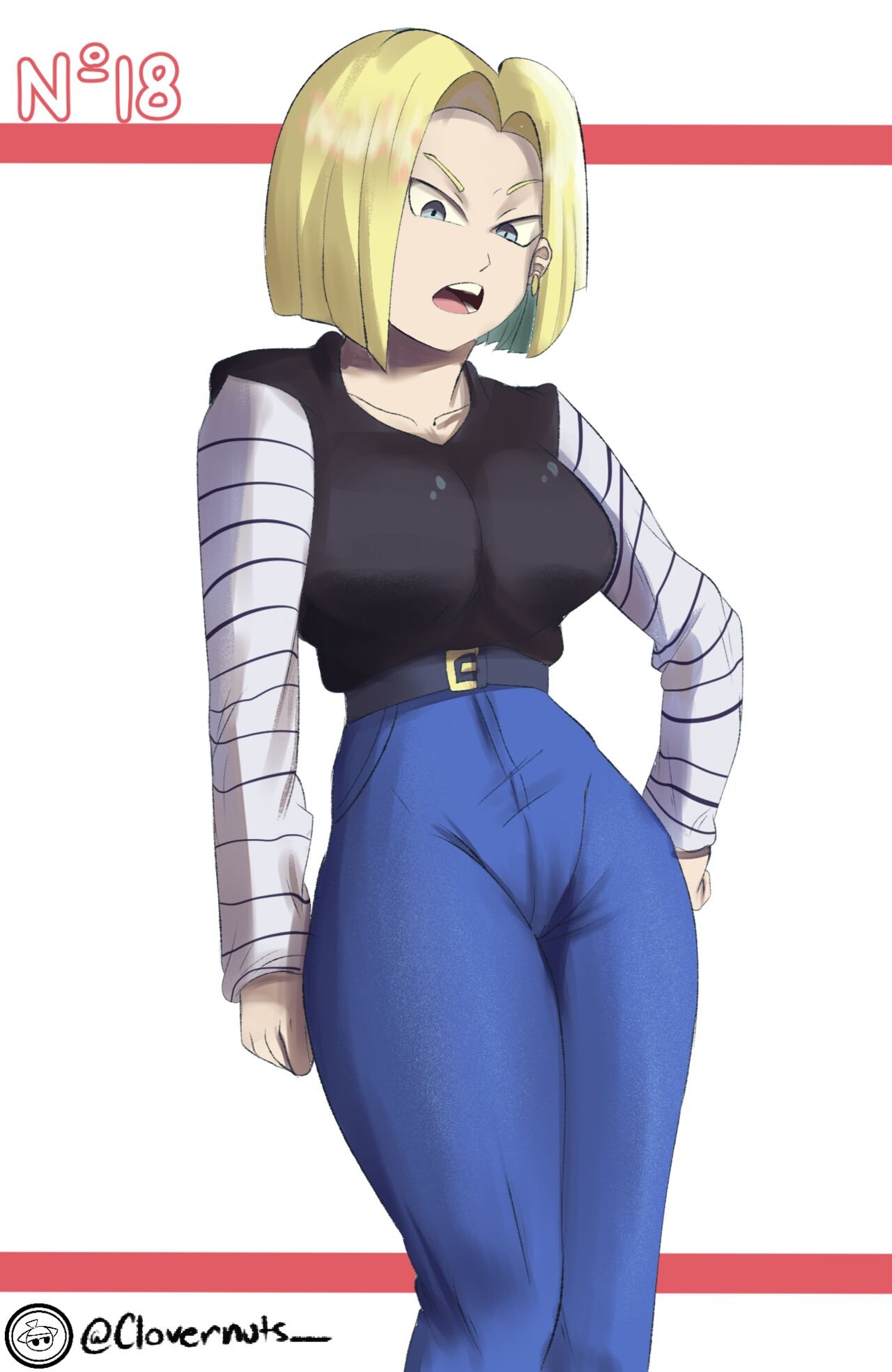 Android 18 Mini comic β Clovernuts