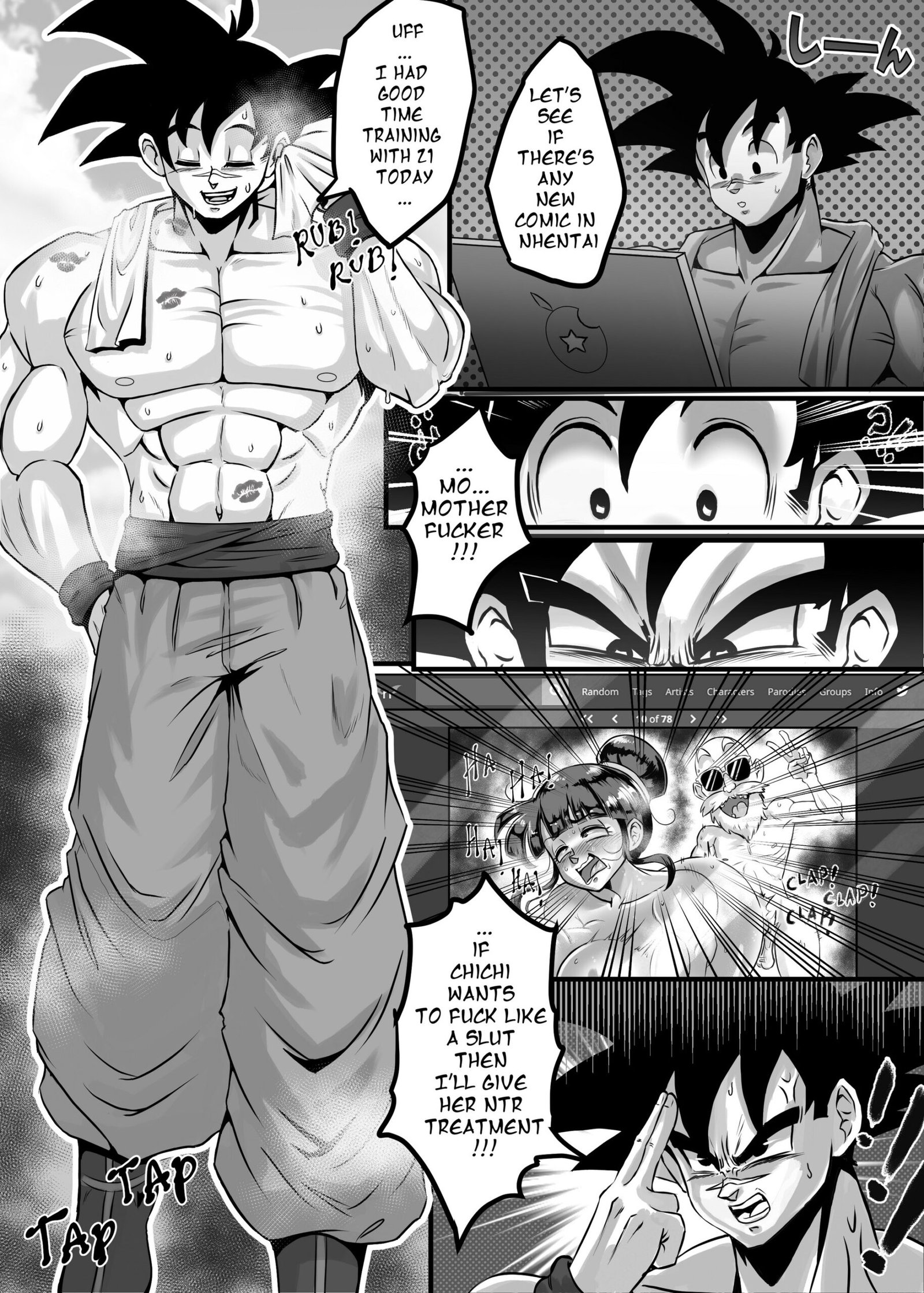 Goku x Chichi Hentai β Ogi_sifer