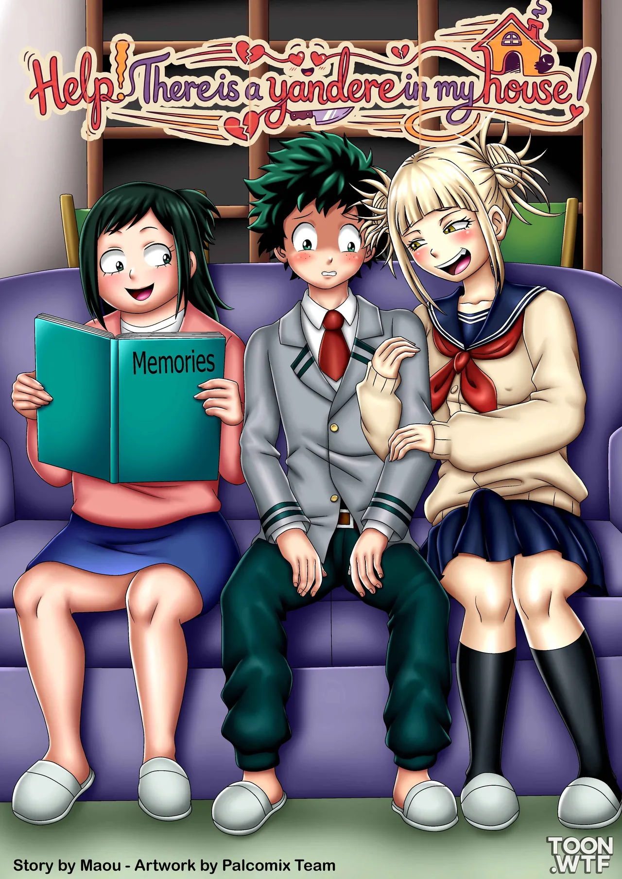 Help! There Is a Yandere in My House! β PalComix Cover