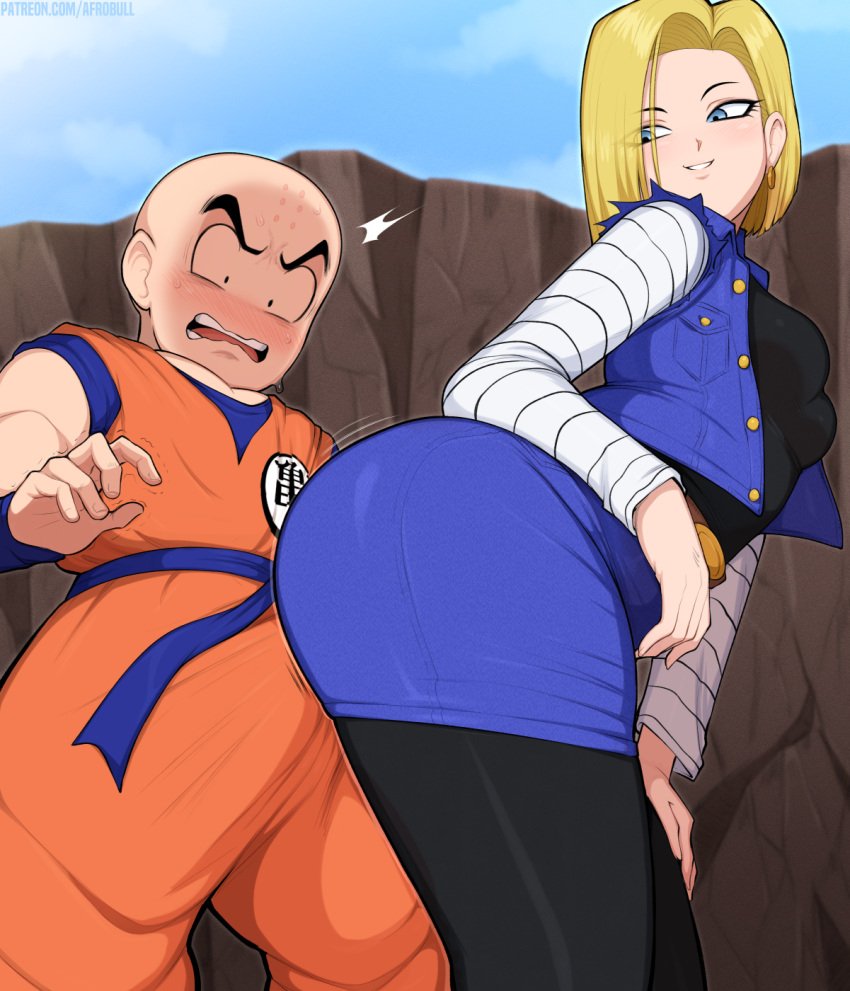 Krilln and Android 18’s First Meeting – afrobull