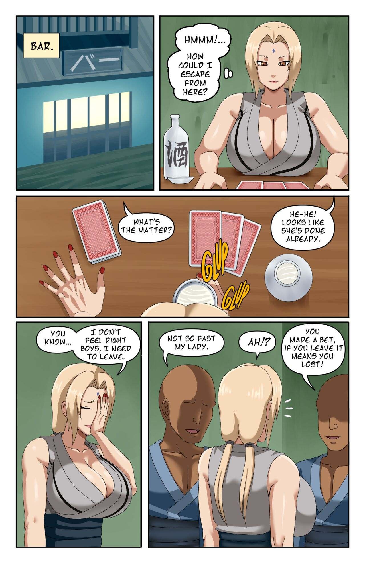 New Tsunade Comic β Pink Pawg Cover