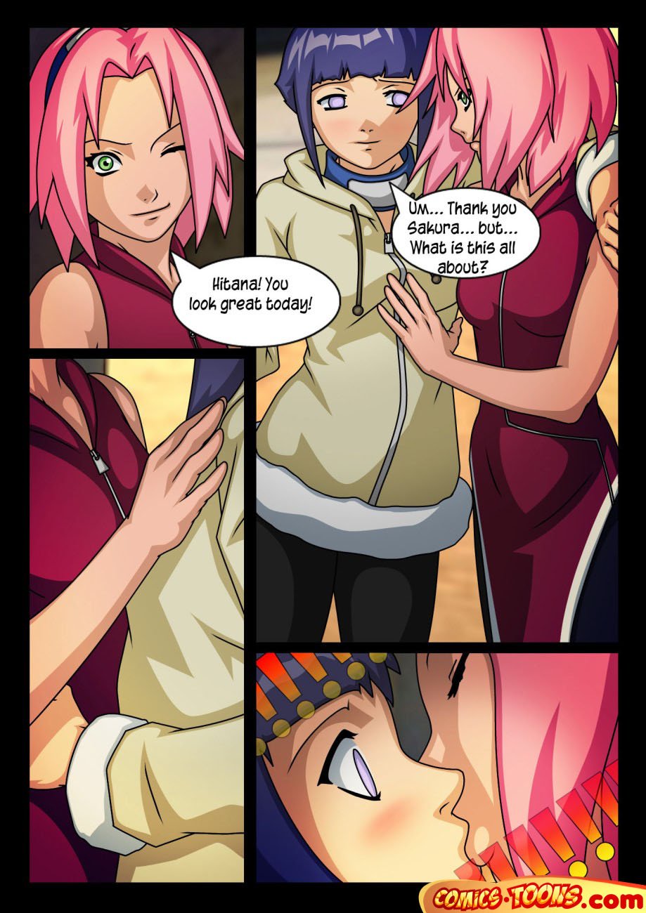 Threesome With Hinata and Sakura – Comics-Toons
