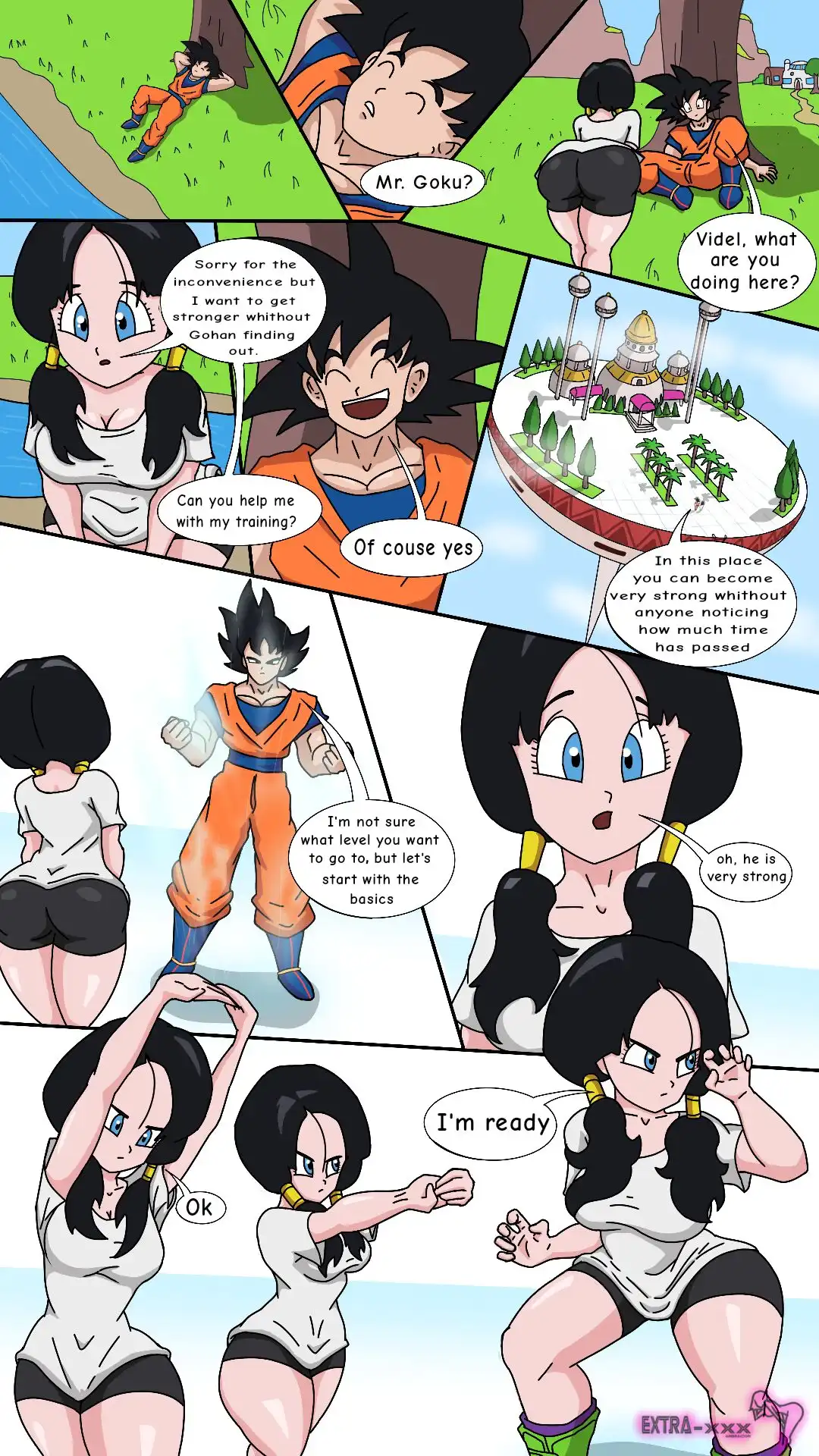 Videl x Goku β Extranimacion